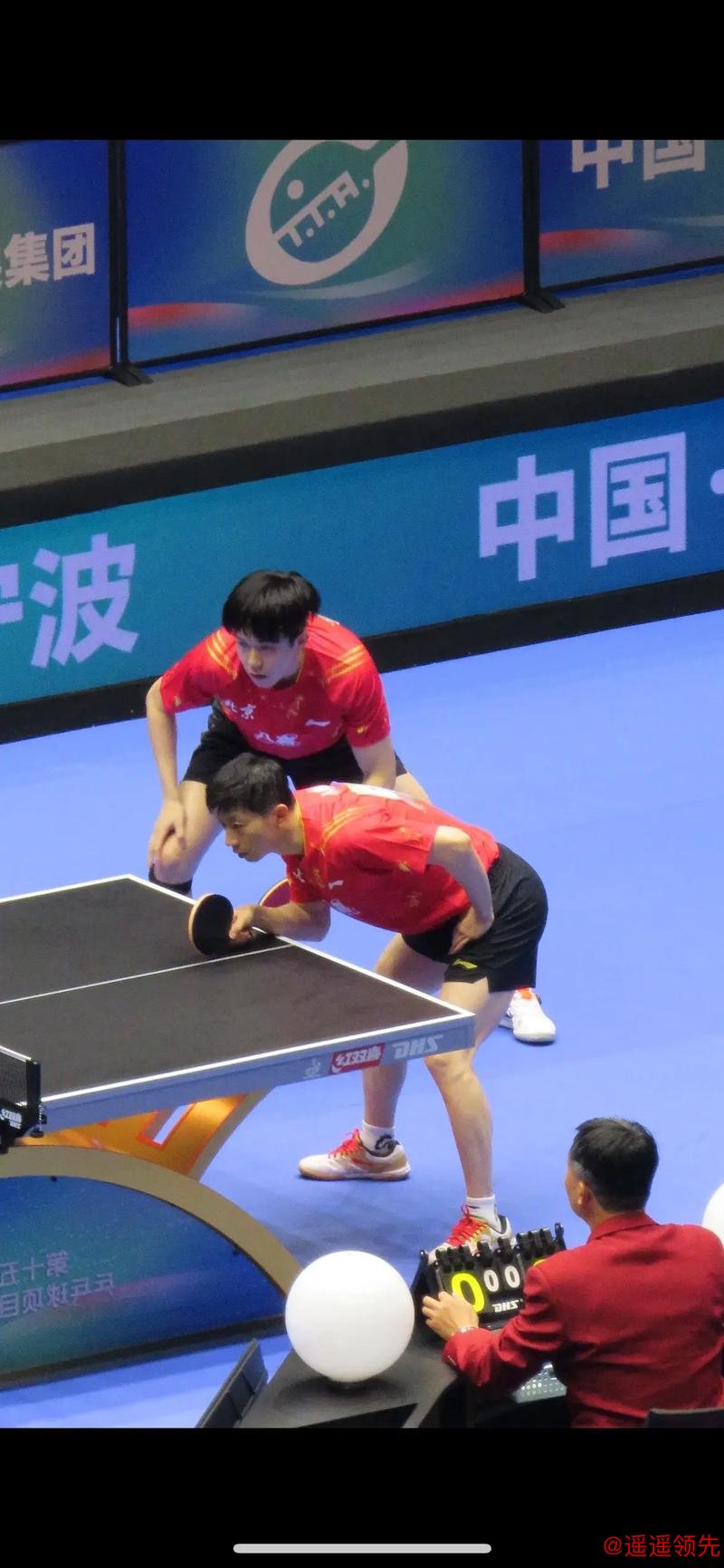 乒乓亚锦赛马龙王楚钦各丢一局 中国3比0横扫沙特